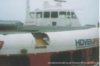 SRN4 Sir Christopher (GH-2008) being broken up at Dover